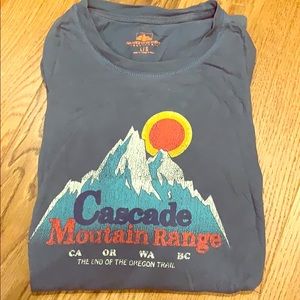 Men’s Cascade Mountains Short Sleeve T-shirt